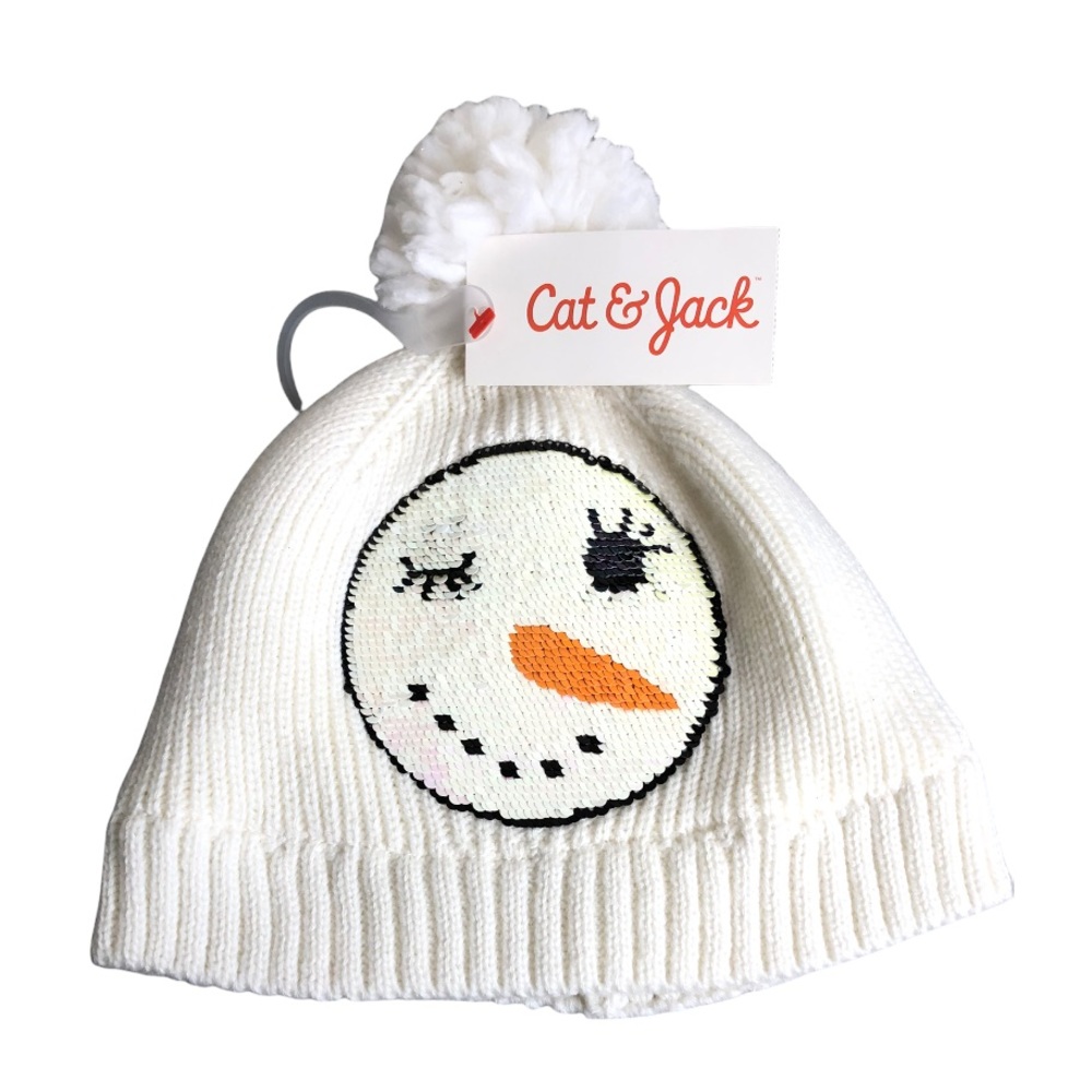 4/$20 Cat & Jack snowman beanie